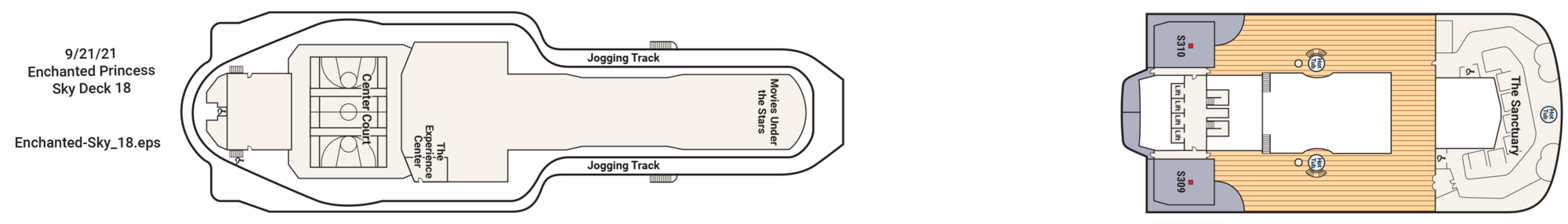 Deck 18 - Sky plan